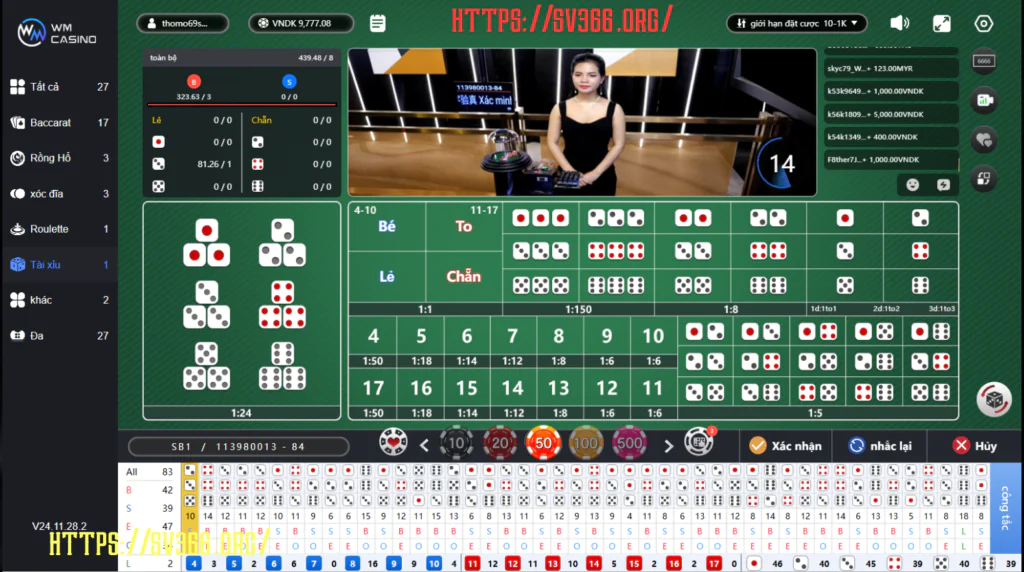 chẵn lẽ tài xỉu